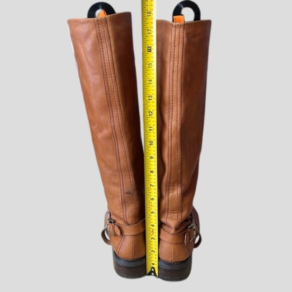 Maxgreat Whiskey Leather Knee High Riding Boots - Picture 8 of 16